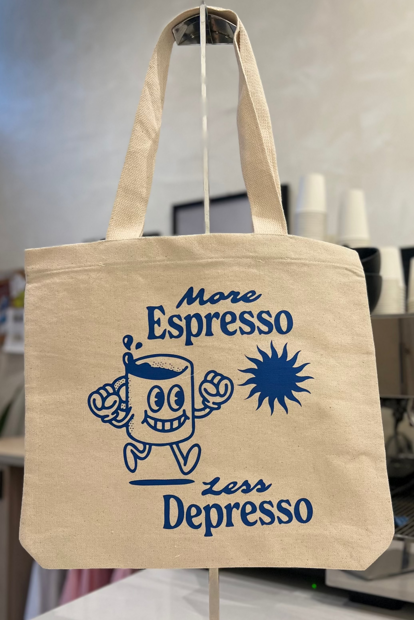 Tote bag de lona More espresso